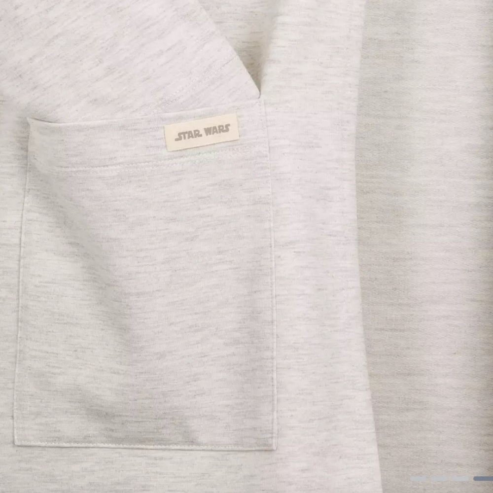 Star Wars Hooded Cardigan Adult XL Heathered Gray - Picture 6 of 12